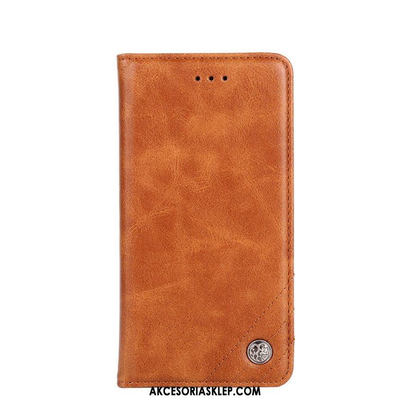 Etui Na Telefon do Google Pixel 6A Etui Folio Stylowy Skórzany Nit