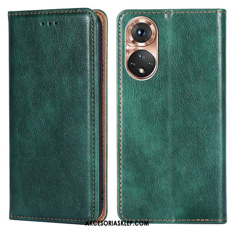 Etui Na Telefon do Honor 50 Etui Folio Skórzany Styl Vintage