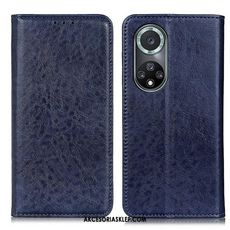 Etui Na Telefon do Honor 50 Pro Etui Folio Skóra Pro Texture