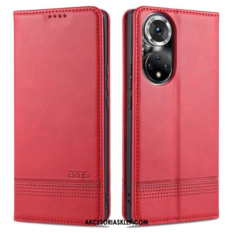 Etui Na Telefon do Honor 50 Pro Etui Folio Skórzany Azns W Stylu Pro