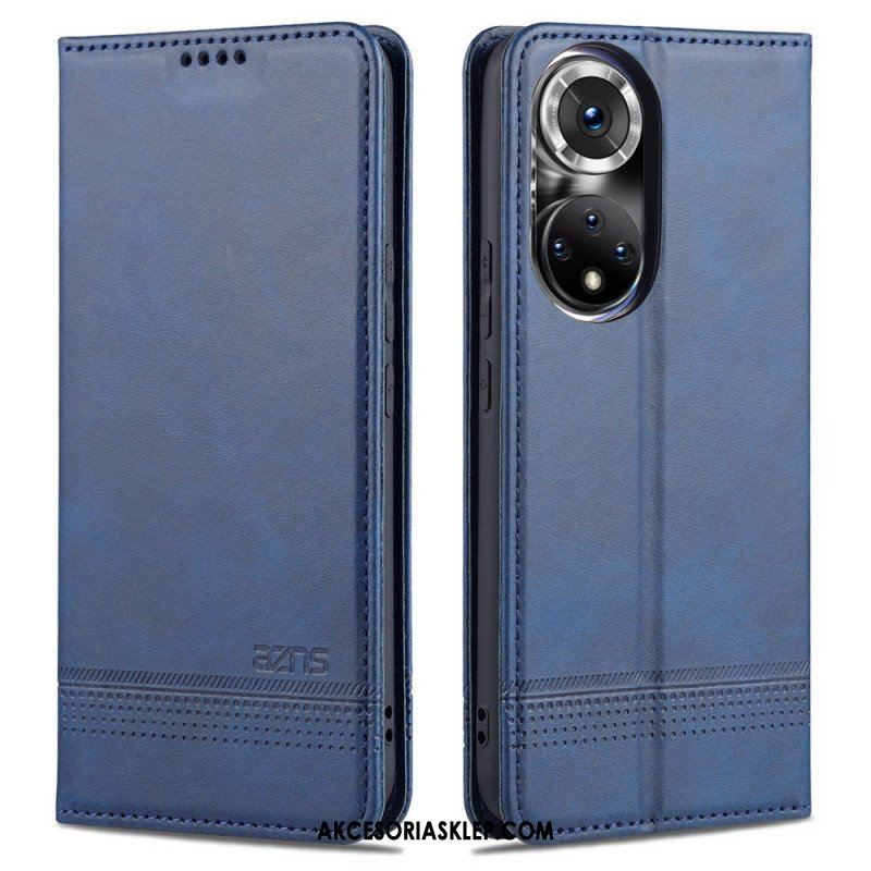 Etui Na Telefon do Honor 50 Pro Etui Folio Skórzany Azns W Stylu Pro