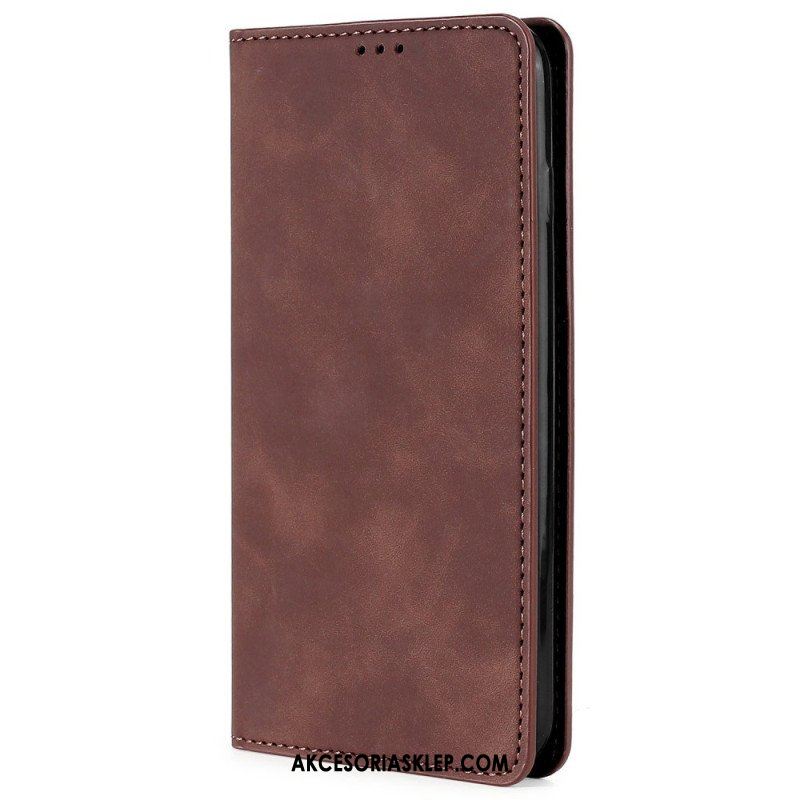 Etui Na Telefon do Huawei Mate 50 Pro Etui Folio Stylizacja Skóry