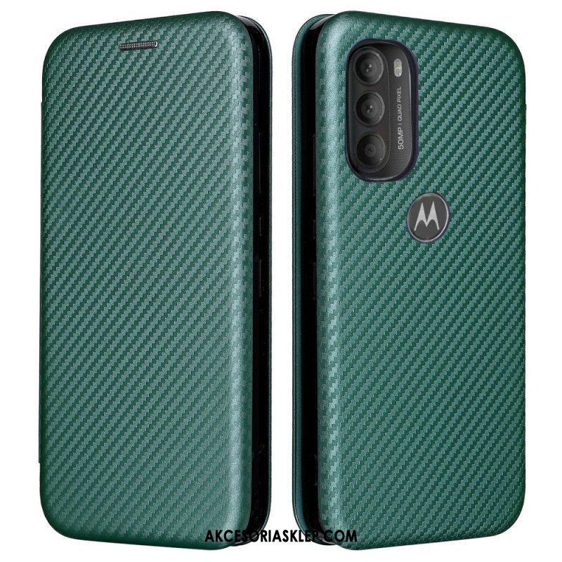 Etui Na Telefon do Moto G71 5G Etui Folio Kolorowy Silikon Węglowy