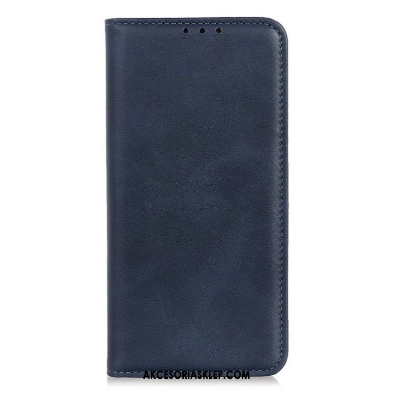 Etui Na Telefon do Motorola Edge 40 Pro Etui Folio Elegancka Dwoina Skórzana