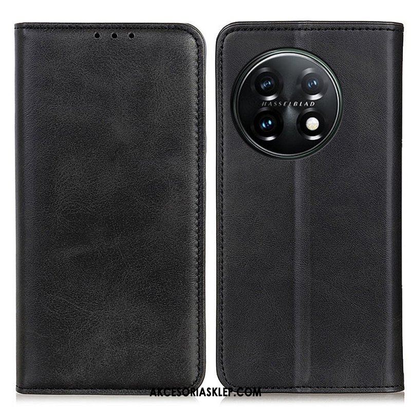 Etui Na Telefon do OnePlus 11 5G Etui Folio Elegancka Dwoina Skórzana