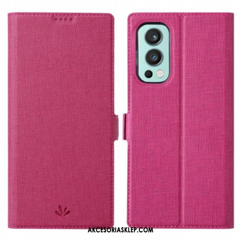 Etui Na Telefon do OnePlus Nord 2 5G Etui Folio Teksturowany Vili Dmx