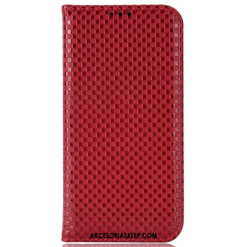 Etui Na Telefon do OnePlus Nord 2T 5G Etui Folio Tekstura Siatki