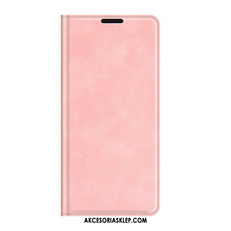 Etui Na Telefon do Oppo A16 / A16s Etui Folio Dotyk Skóry