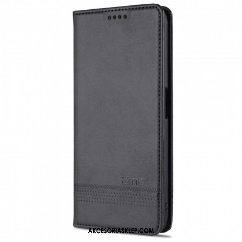 Etui Na Telefon do Oppo A16 / A16s Etui Folio Stylizacja Skóry Azns