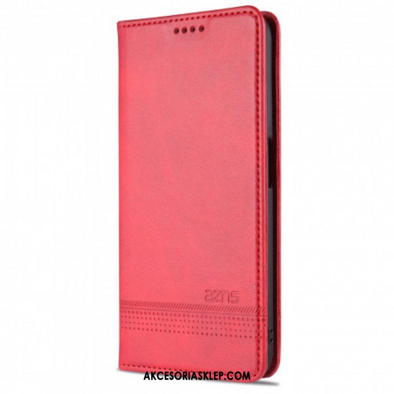 Etui Na Telefon do Oppo A16 / A16s Etui Folio Stylizacja Skóry Azns