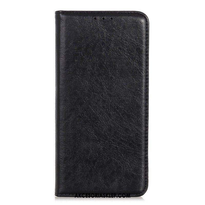 Etui Na Telefon do Oppo A74 4G Etui Folio Rzemienna Tekstura