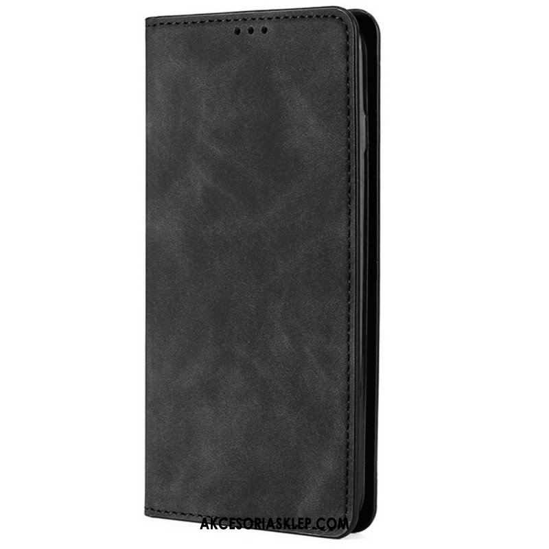 Etui Na Telefon do Oppo Find X5 Lite Etui Folio Efekt Skóry W Dotyku