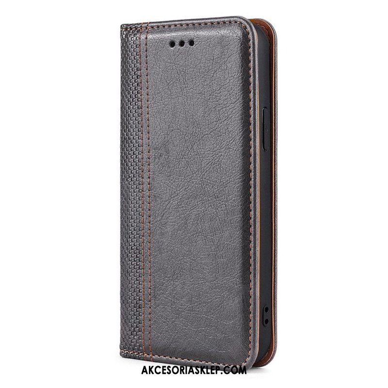 Etui Na Telefon do Oppo Find X5 Pro Etui Folio Efekt Skóry Vintage