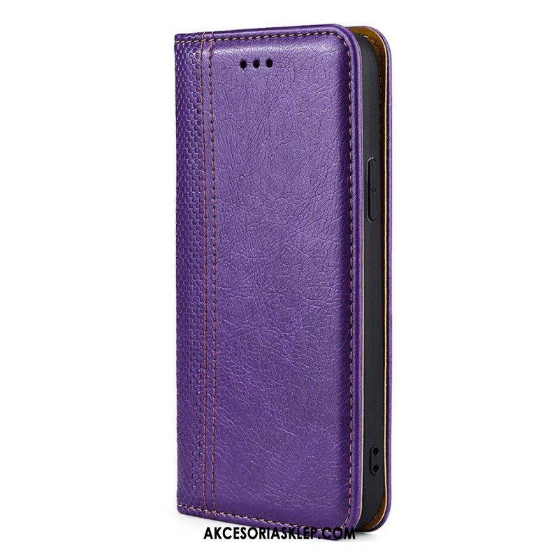 Etui Na Telefon do Oppo Find X5 Pro Etui Folio Efekt Skóry Vintage