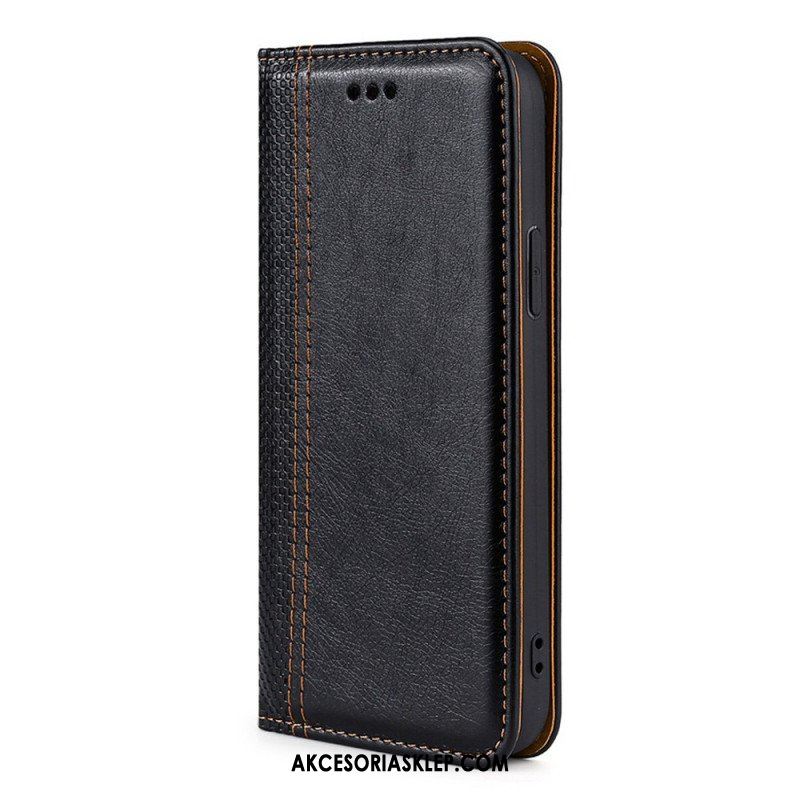 Etui Na Telefon do Oppo Find X5 Pro Etui Folio Efekt Skóry Vintage