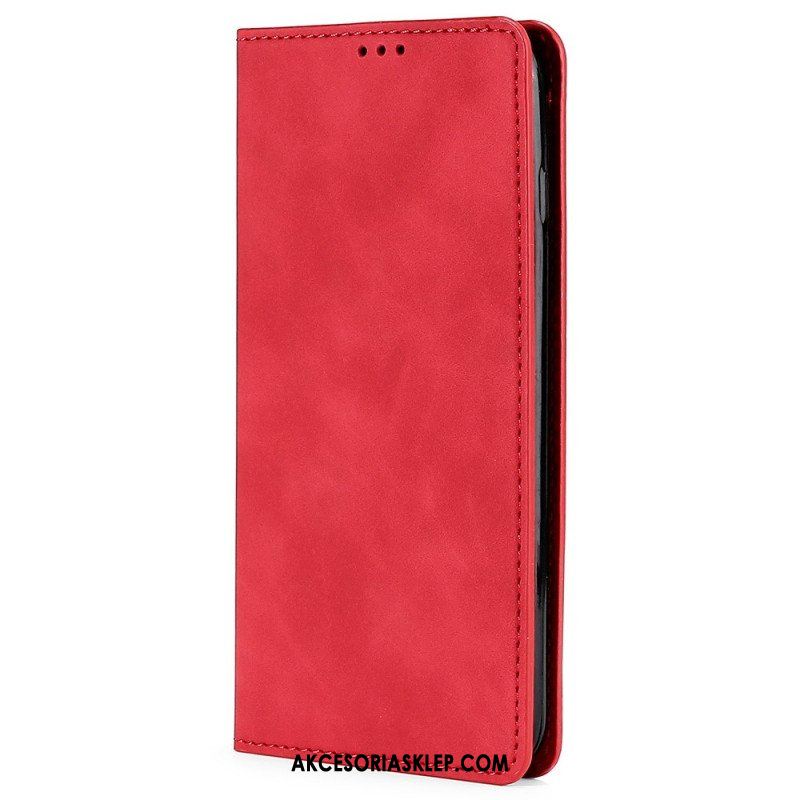 Etui Na Telefon do Oppo Reno 8 Etui Folio Efekt Skóry