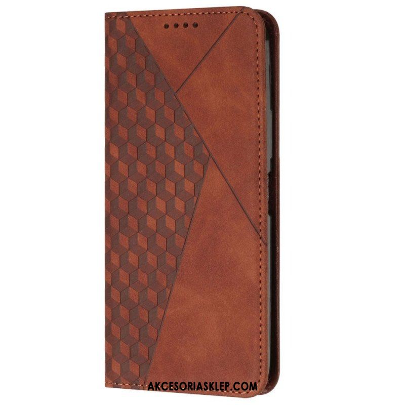 Etui Na Telefon do Oppo Reno 8 Pro Etui Folio Sześcienny Styl