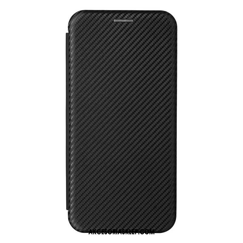 Etui Na Telefon do Poco M3 Pro 5G Etui Folio Kolorowe Włókno Węglowe