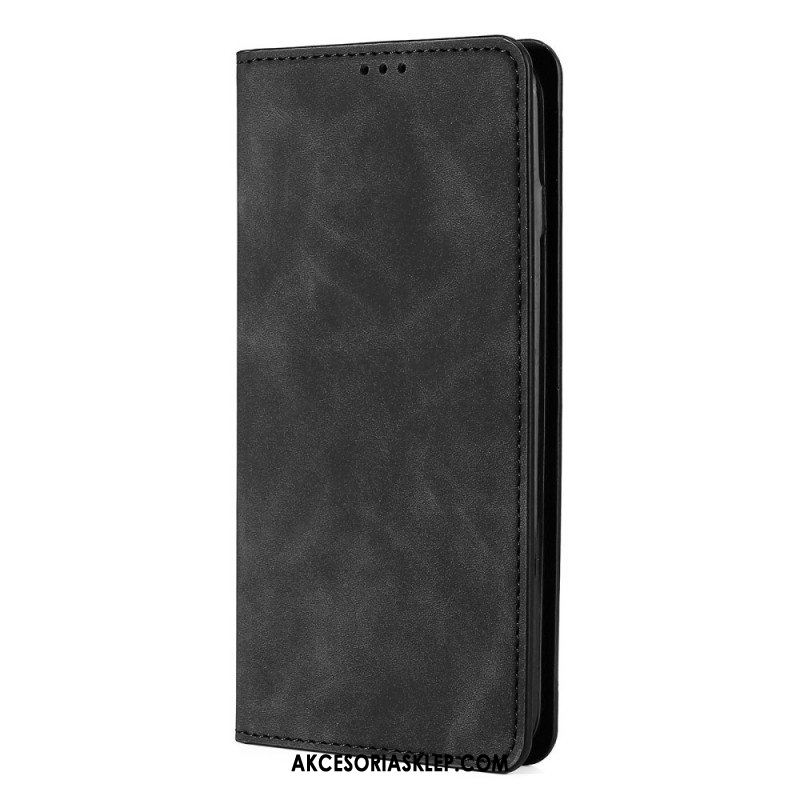 Etui Na Telefon do Poco M4 Pro 5G Etui Folio Efekt Skóry Skin-touch