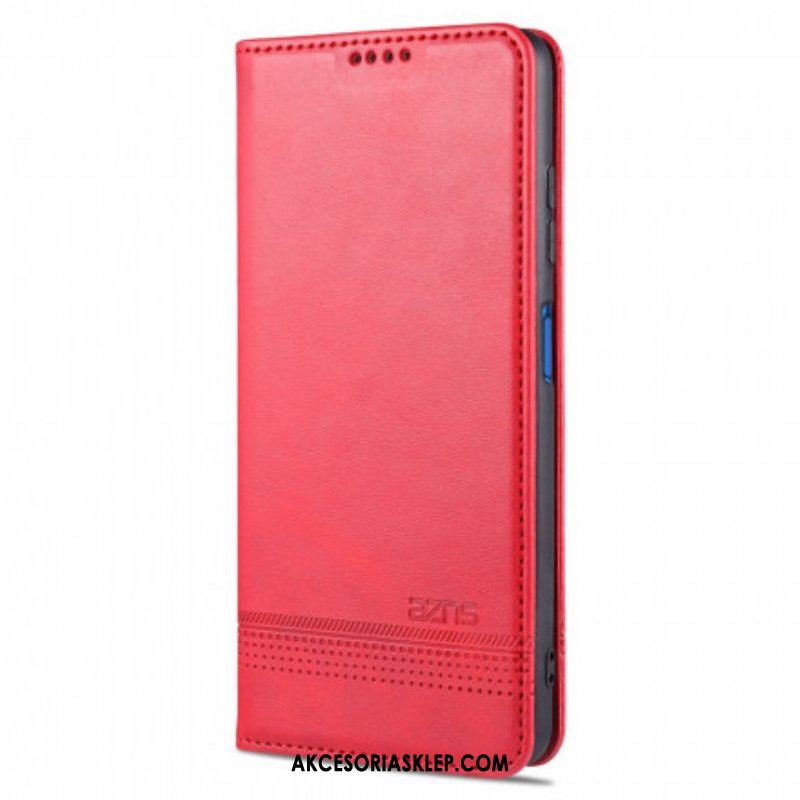 Etui Na Telefon do Poco X3 / X3 Pro / X3 NFC Etui Folio Stylizacja Skóry Azns