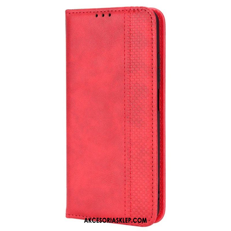 Etui Na Telefon do Poco X4 Pro 5G Etui Folio Efekt Skóry Vintage