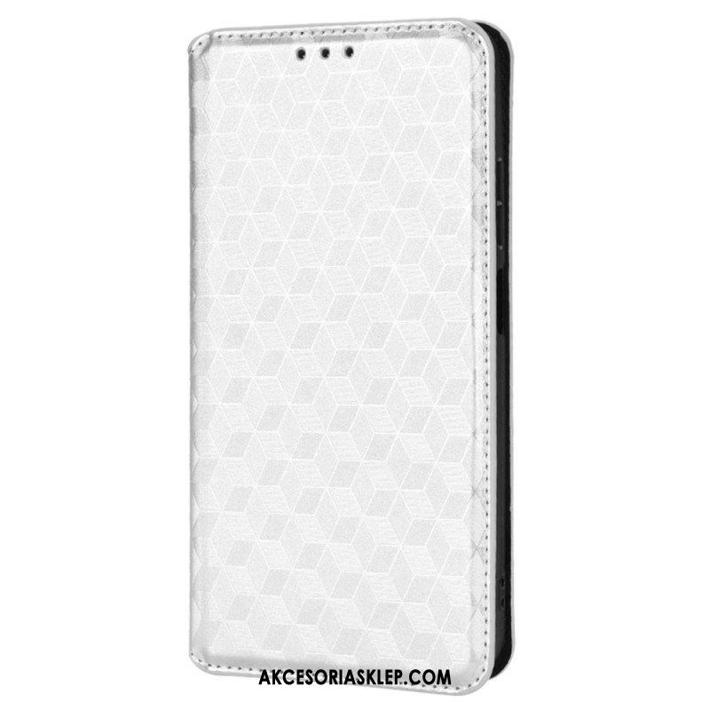 Etui Na Telefon do Poco X4 Pro 5G Etui Folio Tekstura 3d