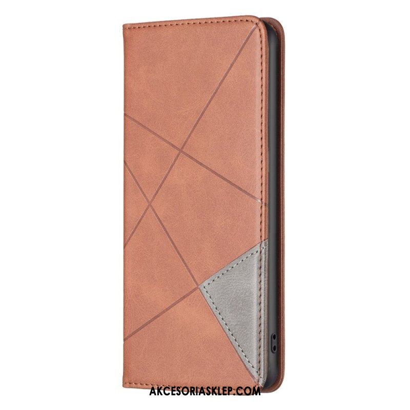 Etui Na Telefon do Poco X4 Pro 5G Etui Folio Wzory Geometryczne