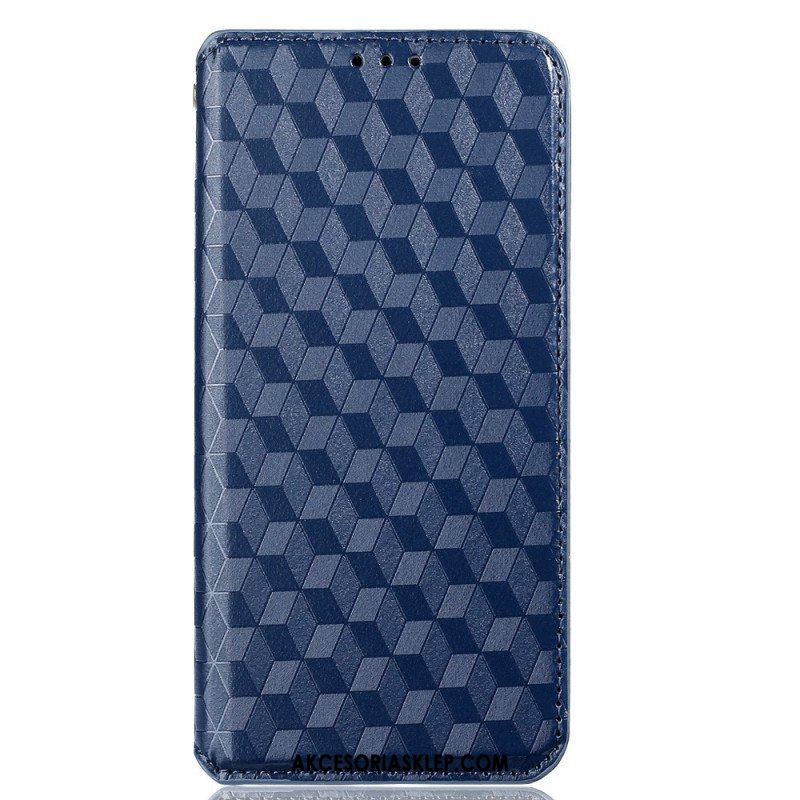 Etui Na Telefon do Realme 9i Etui Folio Wydruk Kostki 3d