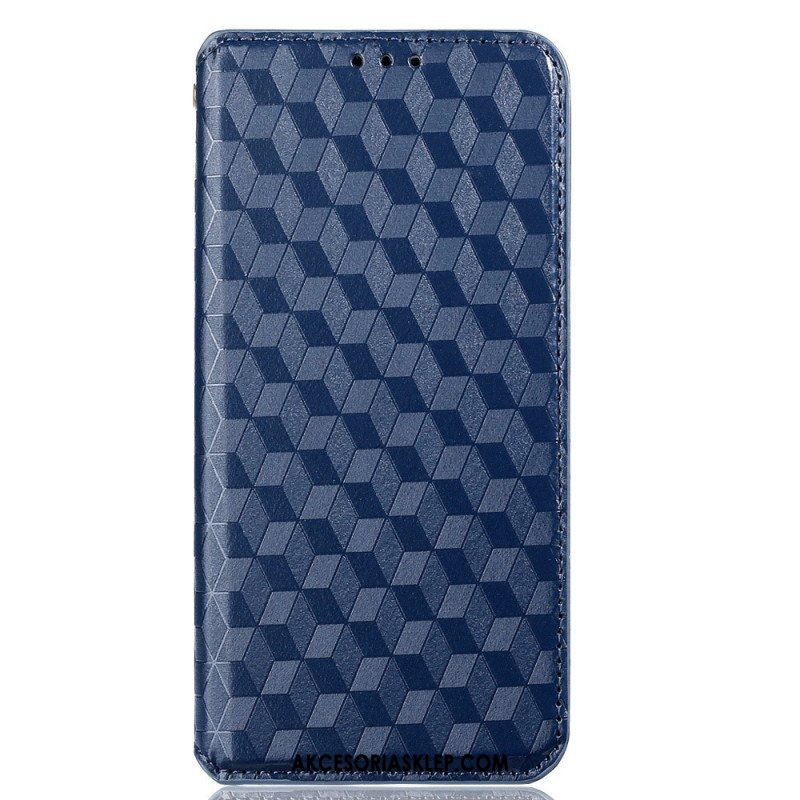 Etui Na Telefon do Realme C35 Etui Folio Diamenty I Kostki