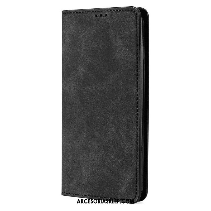 Etui Na Telefon do Samsung Galaxy A13 Etui Folio Dotyk Skóry