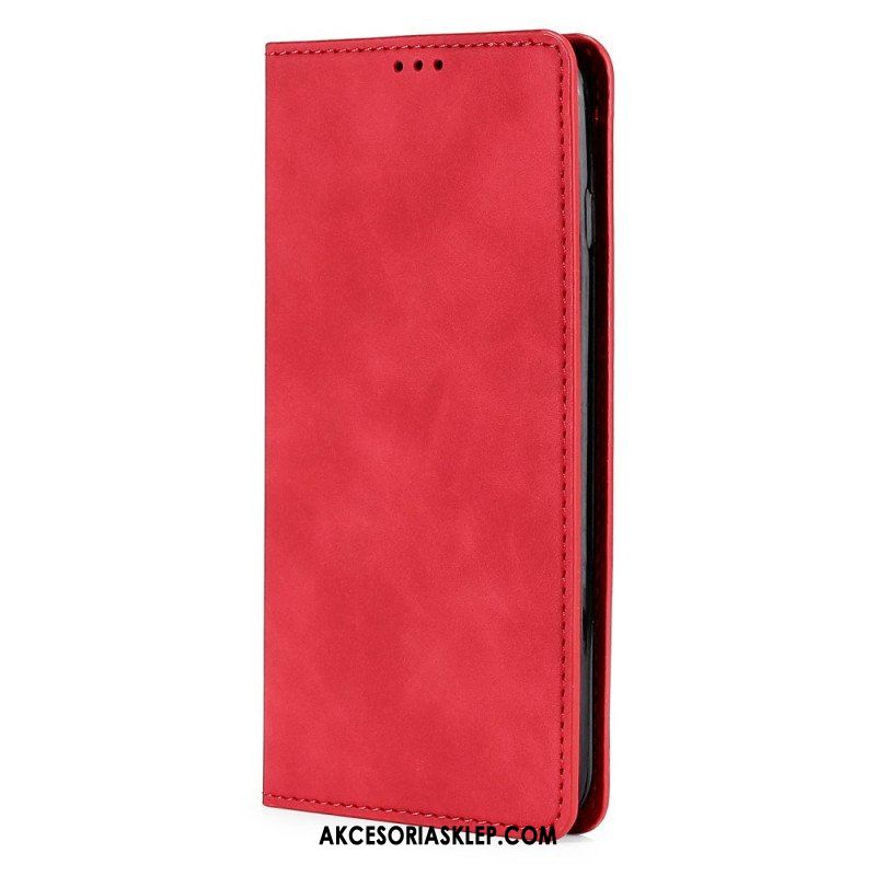 Etui Na Telefon do Samsung Galaxy A13 Etui Folio Dotyk Skóry