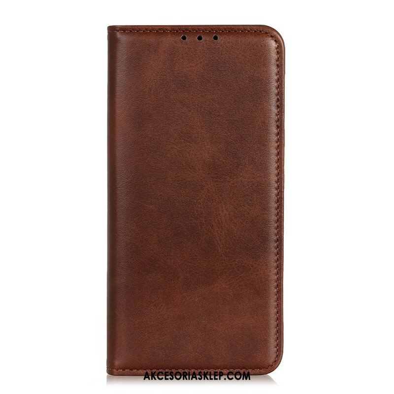 Etui Na Telefon do Samsung Galaxy A42 5G Etui Folio Dwoina Skóry