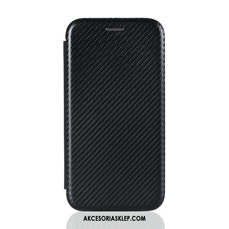 Etui Na Telefon do Samsung Galaxy A42 5G Etui Folio Włókno Węglowe