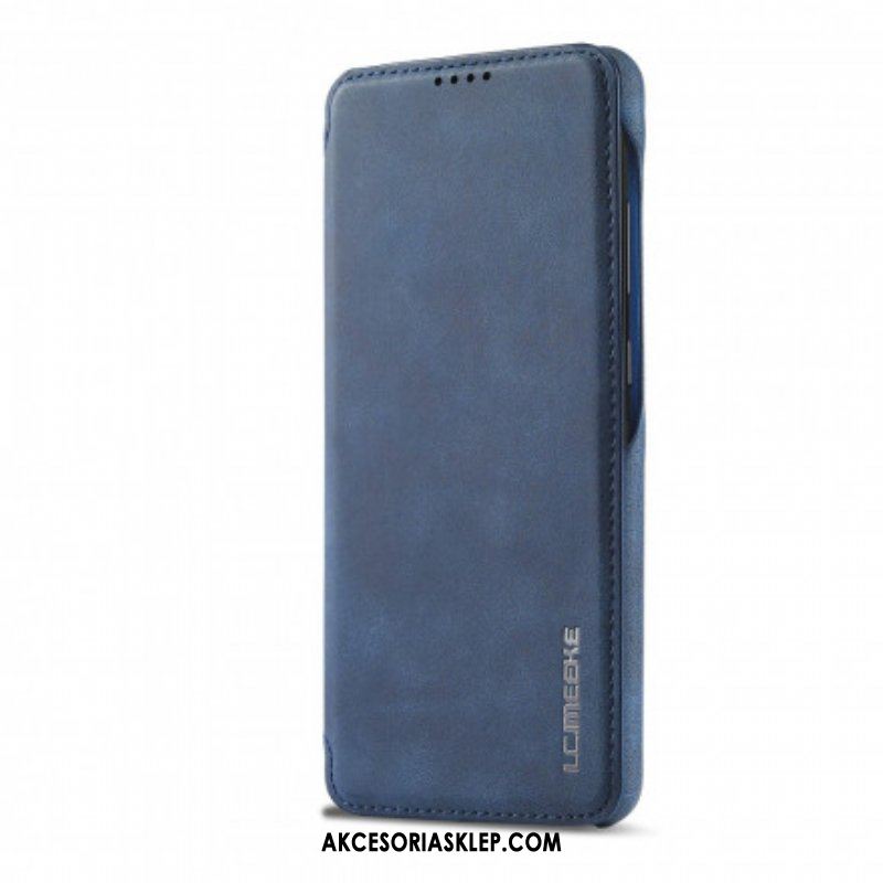 Etui Na Telefon do Samsung Galaxy A52 4G / A52 5G / A52s 5G Etui Folio Lc.imeeke Efekt Skóry