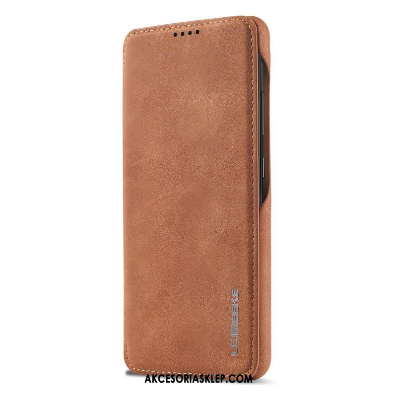 Etui Na Telefon do Samsung Galaxy A53 5G Etui Folio Lc.imeeke Efekt Skóry