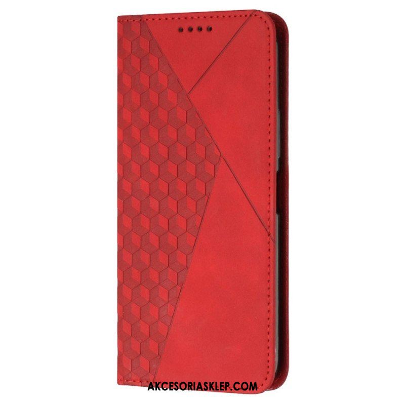 Etui Na Telefon do Samsung Galaxy A54 5G Etui Folio Styl Skórzany Wzór 3d