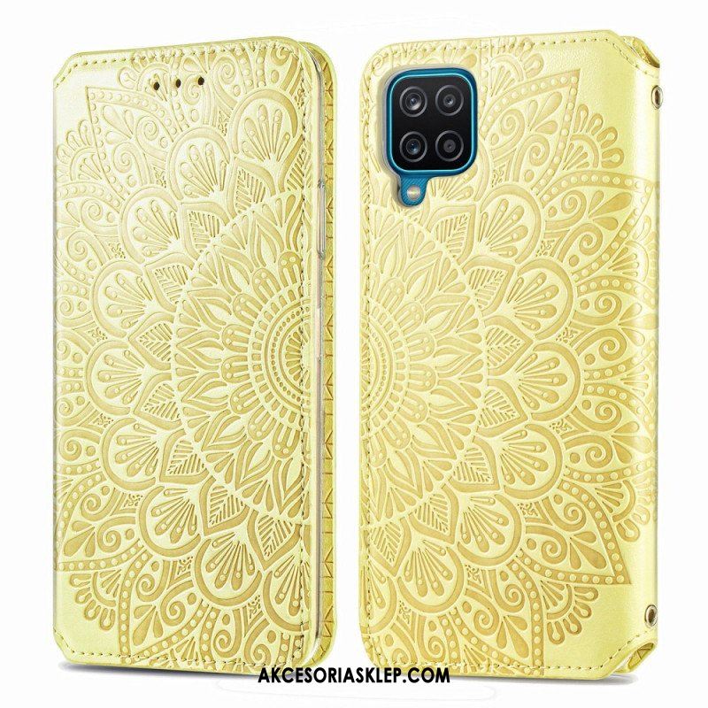 Etui Na Telefon do Samsung Galaxy M12 / A12 Etui Folio Mandala