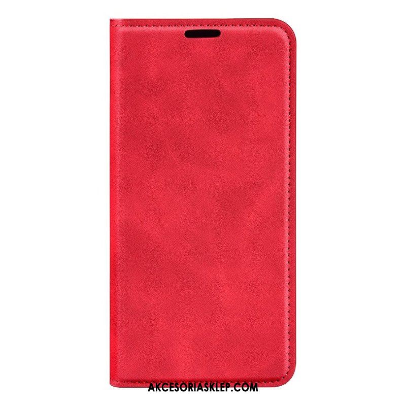 Etui Na Telefon do Samsung Galaxy M23 5G Etui Folio Dotyk Skóry