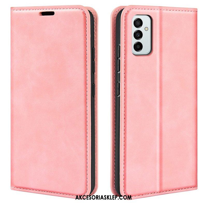 Etui Na Telefon do Samsung Galaxy M23 5G Etui Folio Dotyk Skóry