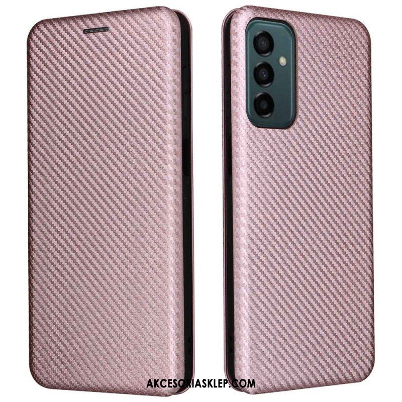 Etui Na Telefon do Samsung Galaxy M23 5G Etui Folio Włókno Węglowe