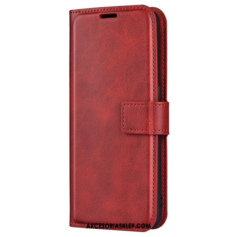 Etui Na Telefon do Samsung Galaxy M52 5G Etui Folio Elegancka Skóra