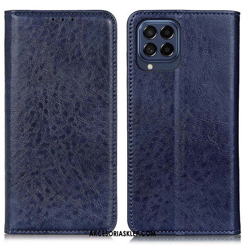 Etui Na Telefon do Samsung Galaxy M53 5G Etui Folio Rzemienna Tekstura