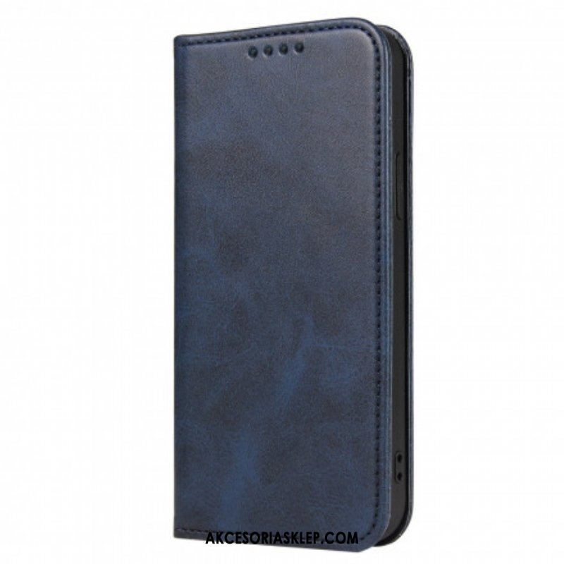 Etui Na Telefon do Samsung Galaxy S21 5G Etui Folio Skórzany Efekt W Stylu Biznesowym