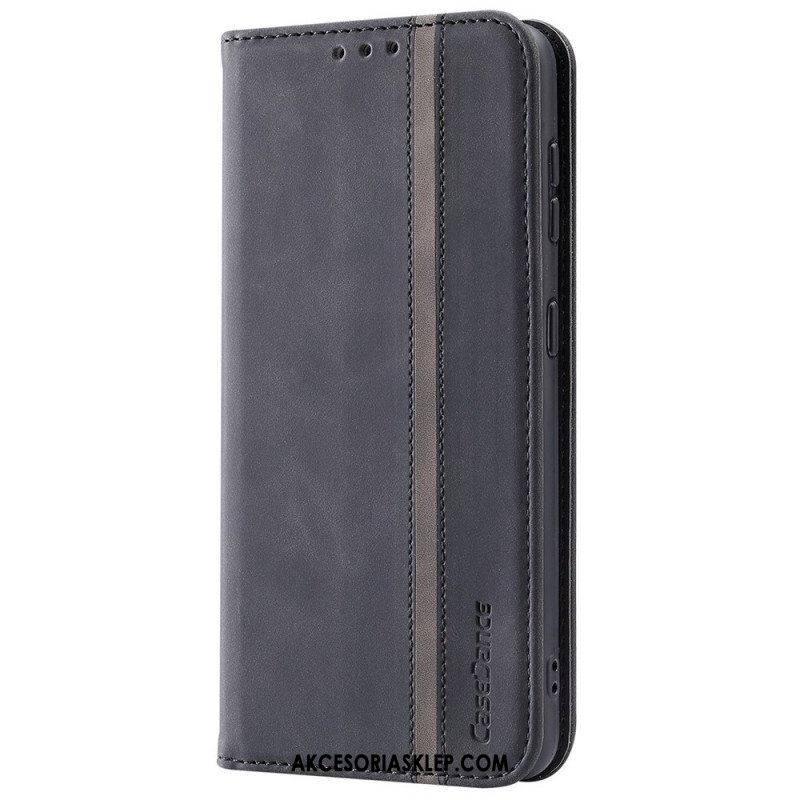 Etui Na Telefon do Samsung Galaxy S22 5G Etui Folio Casedance Ze Sztucznej Skóry