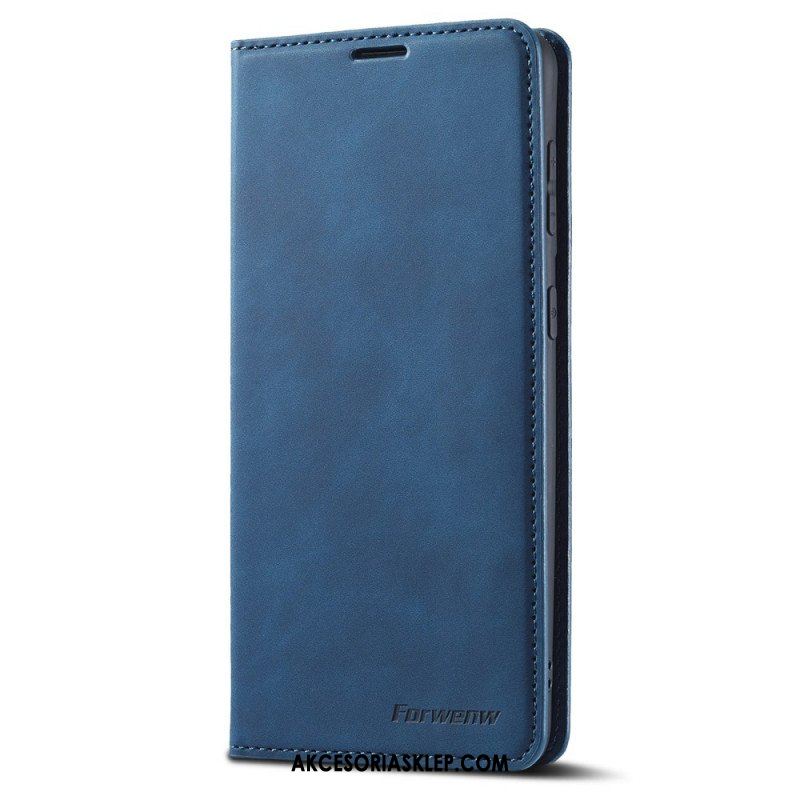 Etui Na Telefon do Samsung Galaxy S22 5G Etui Folio Forwenw Efekt Skóry