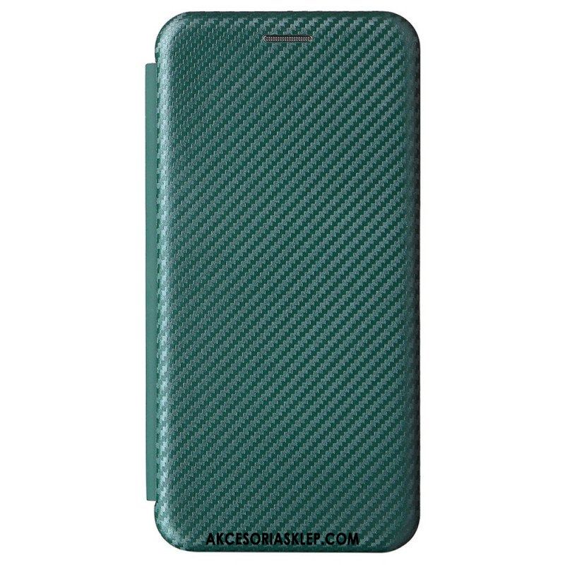 Etui Na Telefon do Samsung Galaxy S22 5G Etui Folio Włókno Węglowe
