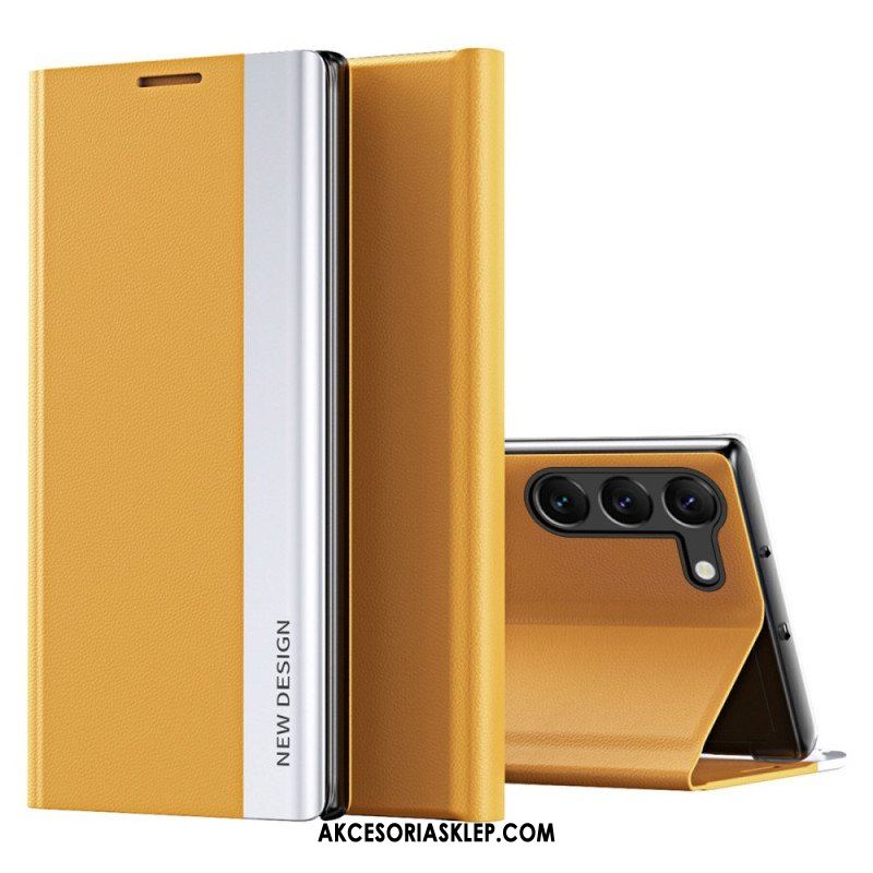 Etui Na Telefon do Samsung Galaxy S23 5G Etui Folio Nowy Design