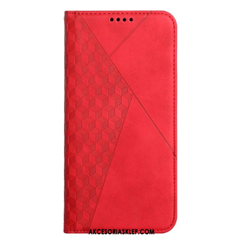 Etui Na Telefon do Samsung Galaxy S23 5G Etui Folio Styl Skórzany Wzór 3d