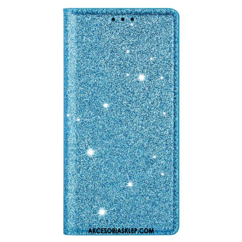 Etui Na Telefon do Samsung Galaxy S23 Plus 5G Etui Folio Cekinowy Styl