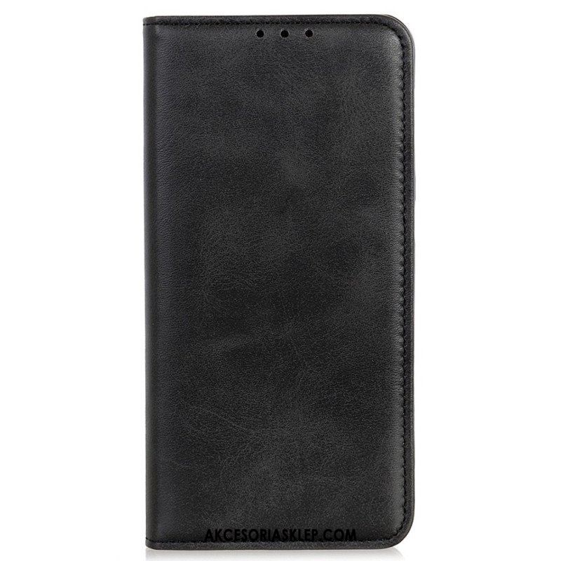 Etui Na Telefon do Samsung Galaxy S23 Plus 5G Etui Folio Dwoina Skóry